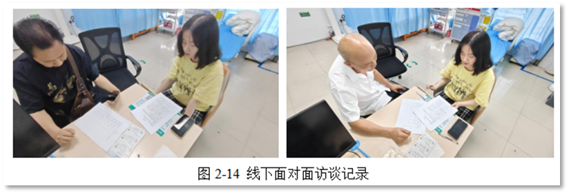 Offline interview sessions for mHealth research